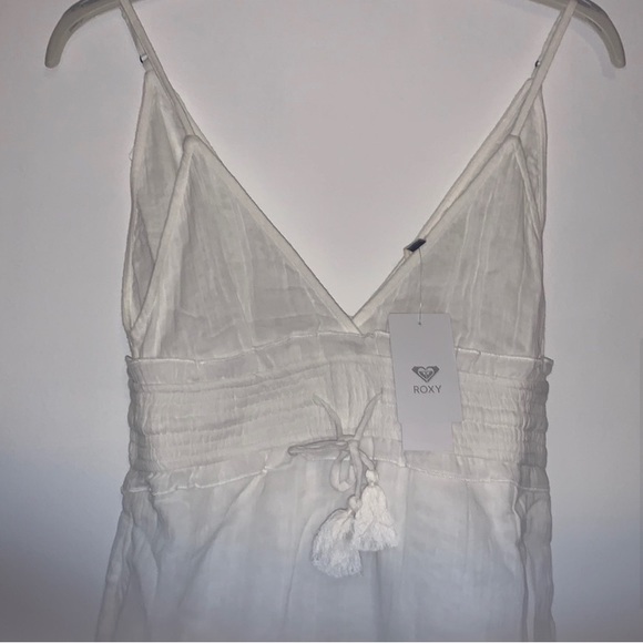 Roxy | Simple Blossom Dress 100% cotton V Neck - Picture 4 of 6